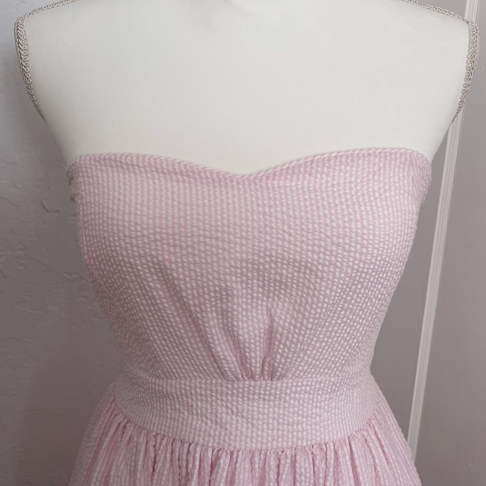 Jolie & Elizabeth Seersucker Dress - Picture 2 of 16